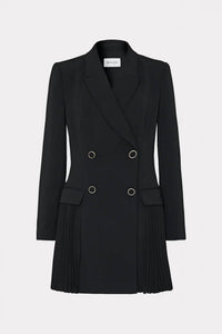Milly - Pleated Blazer Dress