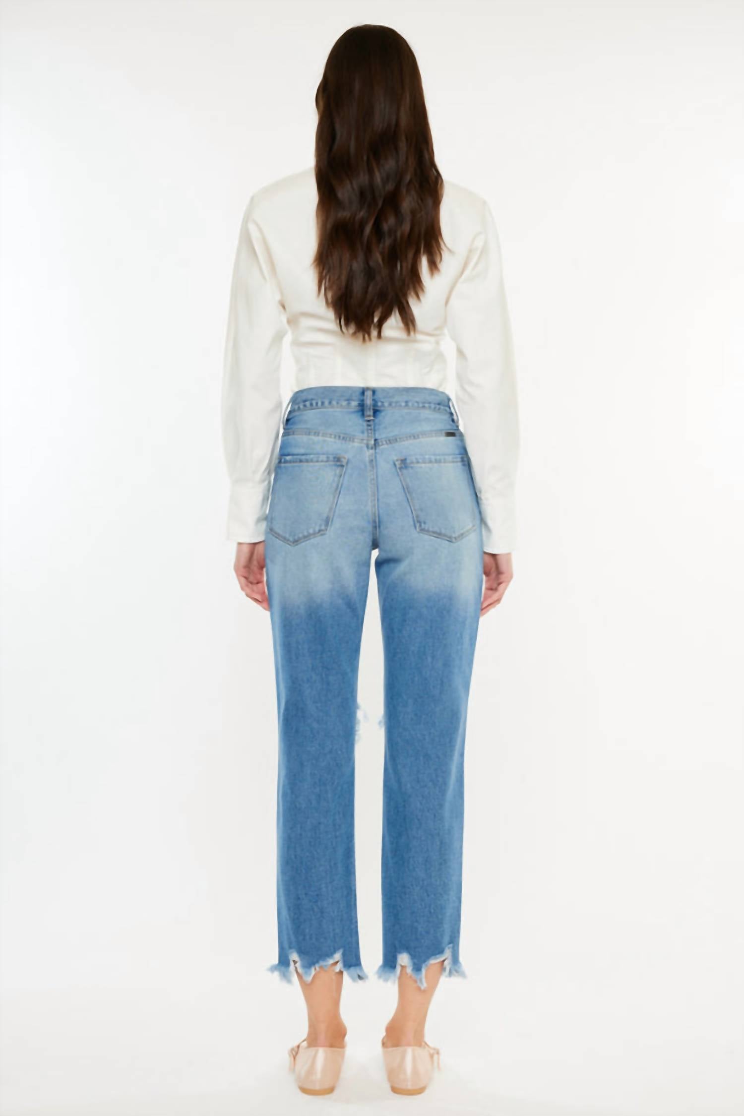 Kancan - Regina High Rise Mom Jeans
