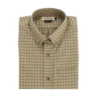 Tom Beckbe CULVER OXFORD SHIRT in olive umber - men's shirt - alternate view