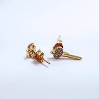 Sydney Evan - Lock & Key Studs Earring