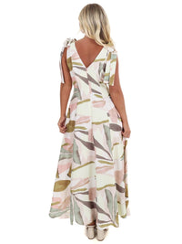 In February - Island Hour Tropical Maxi Dress