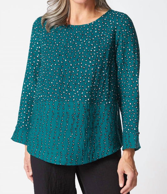 Habitat - Express Dot Mix Side Button Tunic