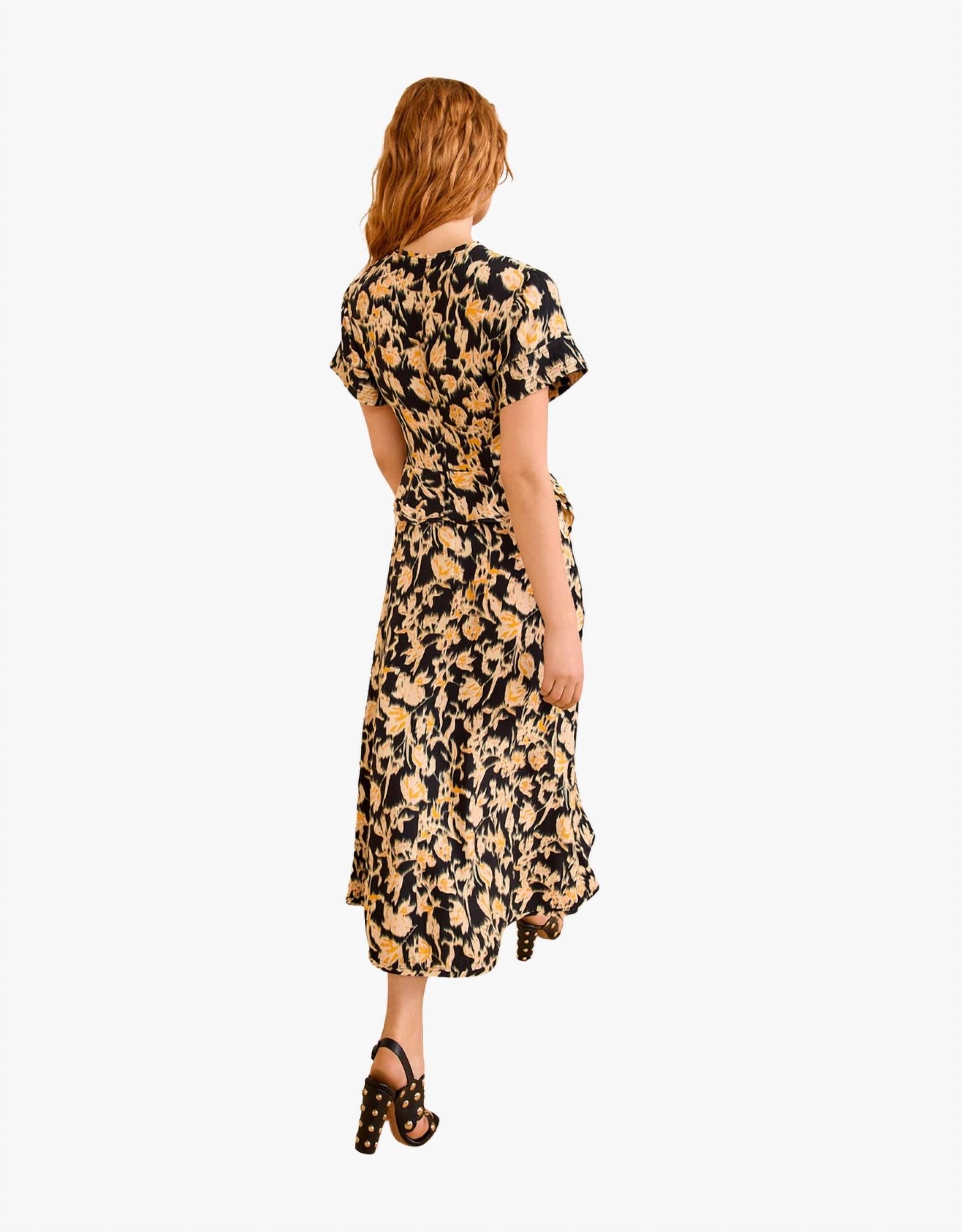 Ulla Johnson - Nadya Short Sleeve Midi Dress