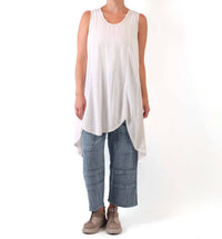 Cynthia Ashby - Lem Drapy Sleeveless Tunic