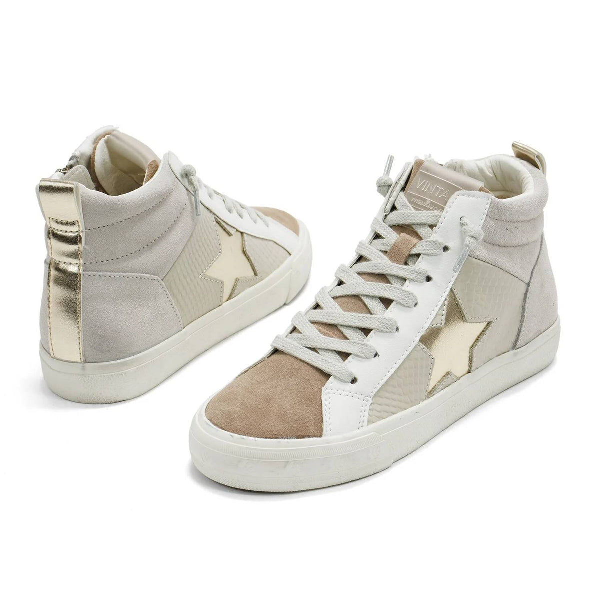 Vintage Havana - Women's Axel High Top Sneakers