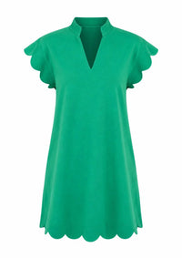 Entro - Feeling Lucky Scalloped Dress
