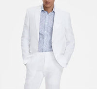 Bar Iii - Slim Fit 100% Linen Jacket