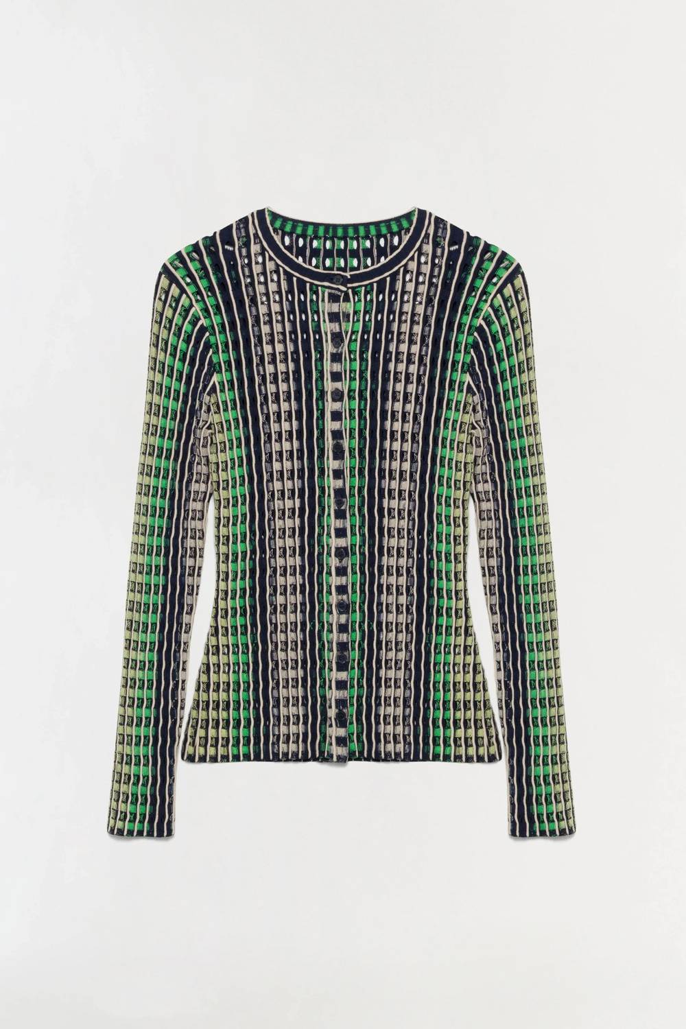 Simkhai - The Mabel Eyelet Knit Cardigan