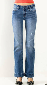Sneak Peek - Midrise Slim Bootcut Jeans