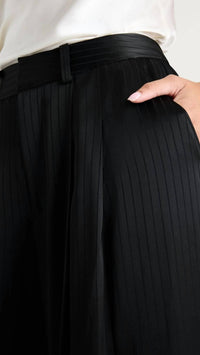 Cinq A Sept - Georgia Satin Stripe Marne Pant