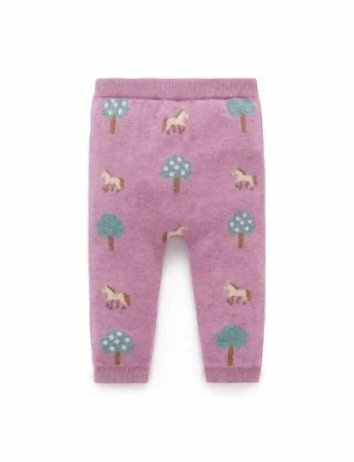 Purebaby - Kid's One The Farm Sweater Legging Set
