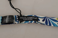 Dolce & Gabbana - Majolica Print Silk Bow Tie