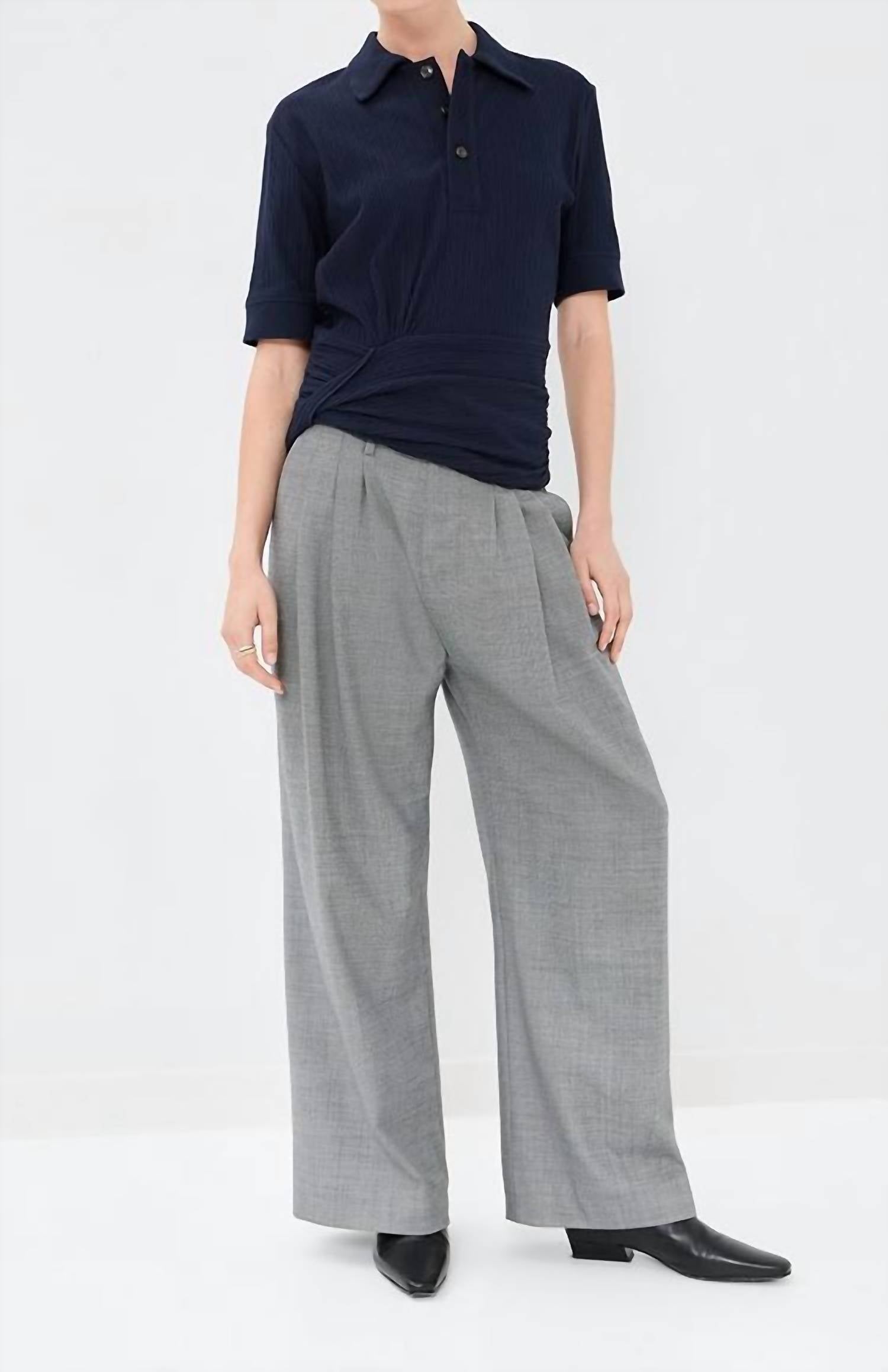 Victoria Beckham - Twist Detail Polo Top
