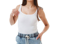 Ambar - Square Neck Slim Fit Tank Top