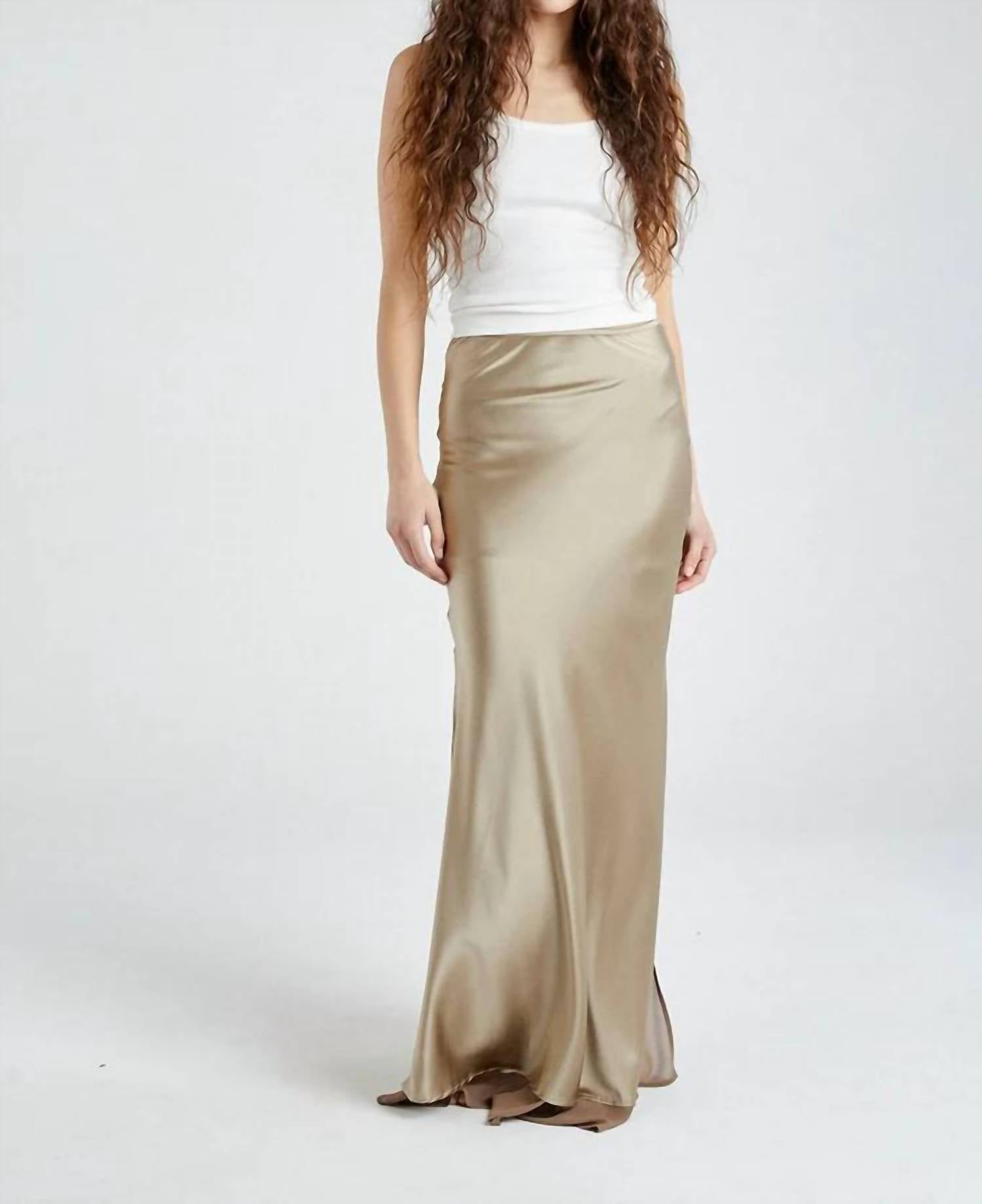 Beryll - HELENA SILK SKIRT