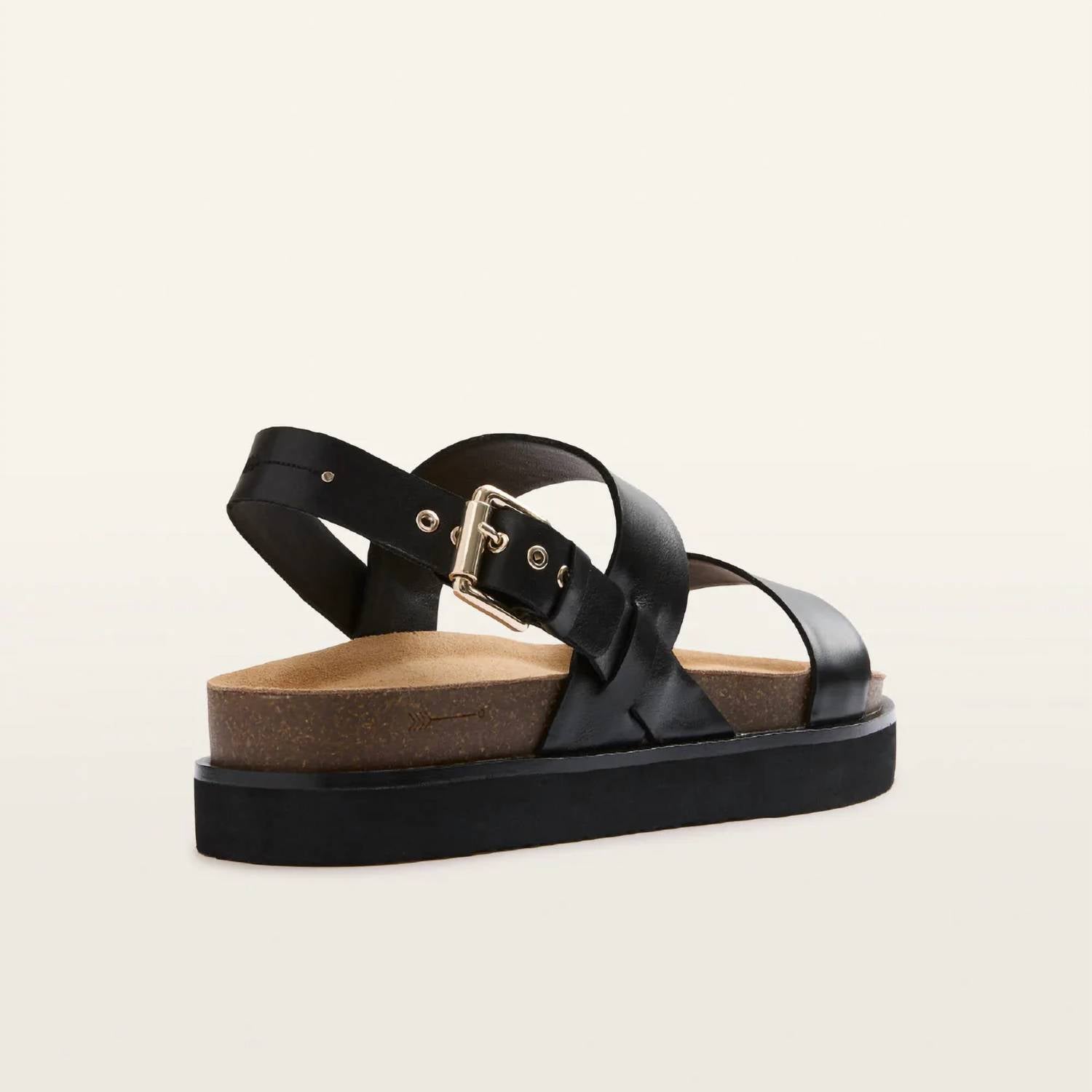 FRANKIE4 Women's Hunter Sandal in black - women's sandal - alternate view
