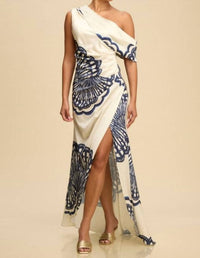 LUXXEL Elsie Dress in white - women's dress