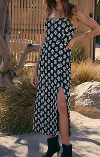 Saltwater Luxe - Dottie Midi Knit Floral Dress
