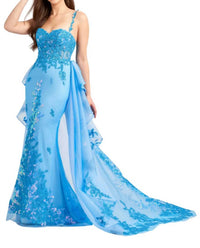 Ellie Wilde - Lace Mermaid Prom Dress