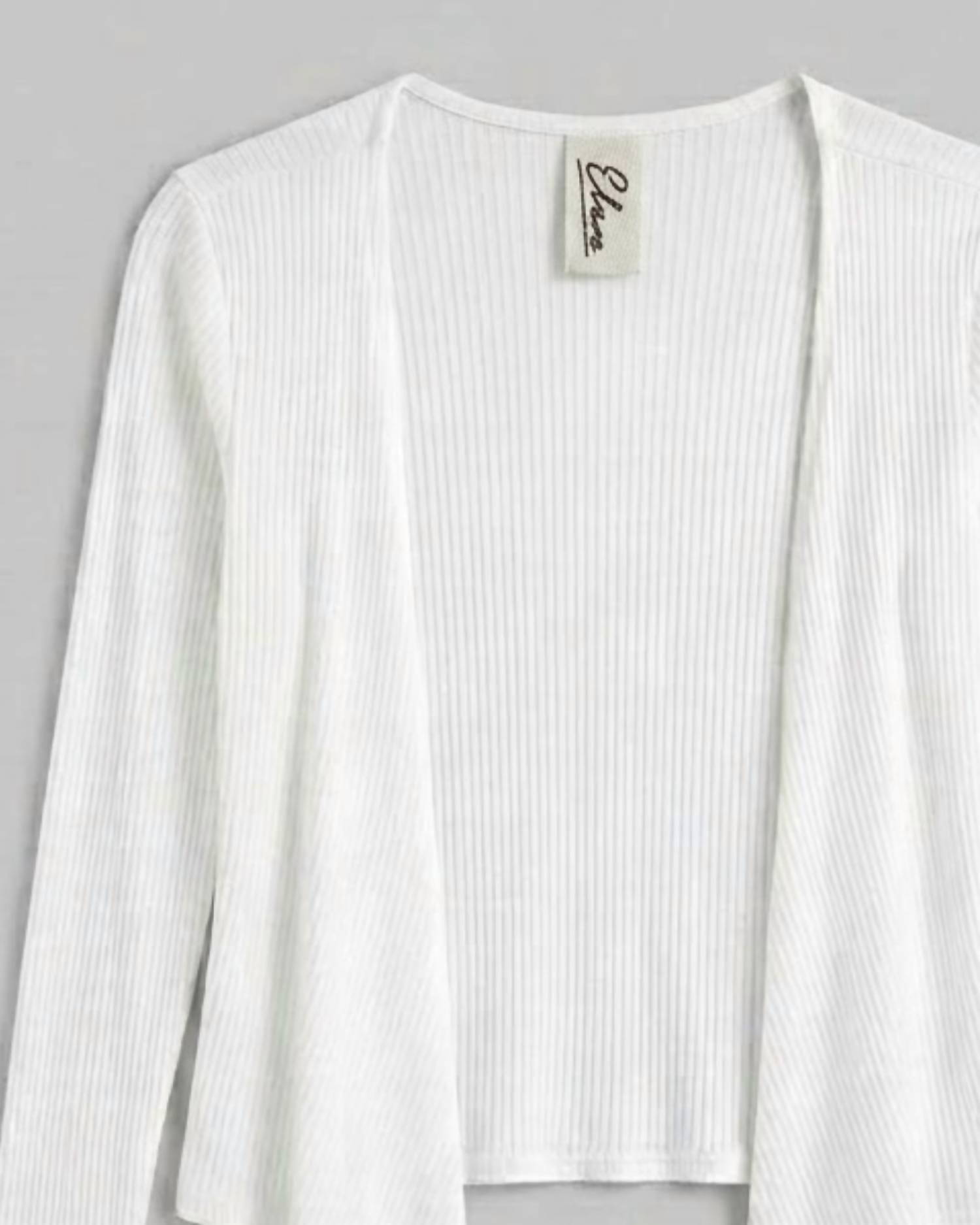 Elan - Women's Bow Tie Front Cardigan