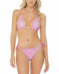 Pq Swim - Women's Lace Full Tie Side Bikini Bottom