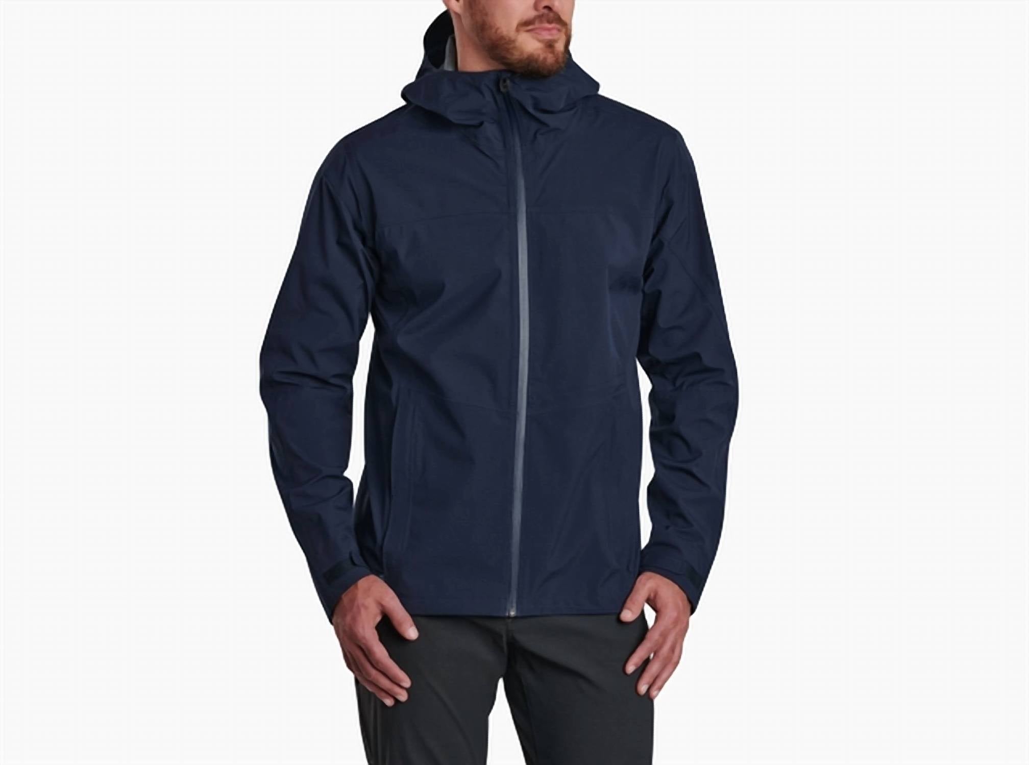 KUHL Stretch Voyager Jacket in pirate blue - men's jacket