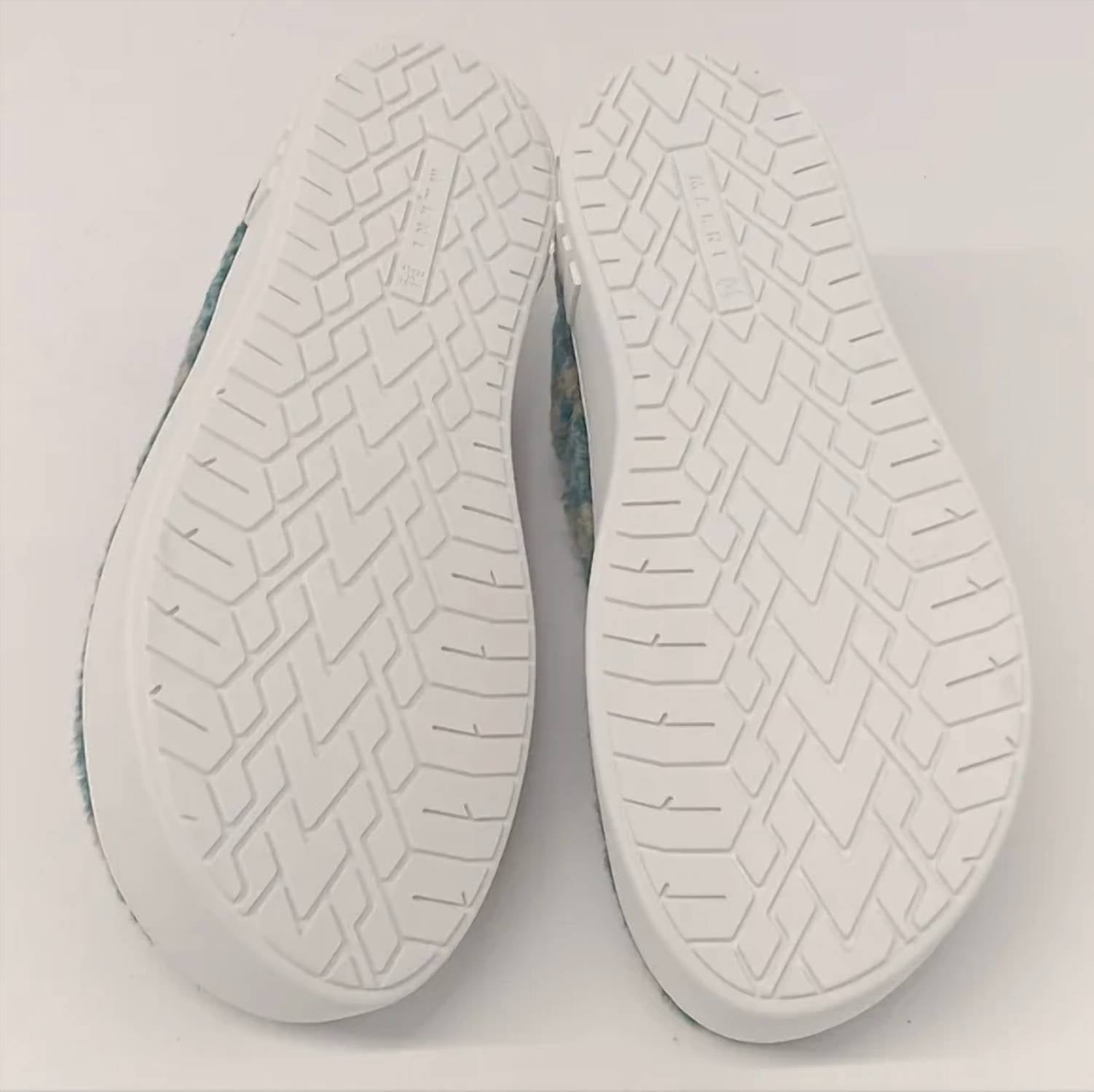 Marni - Men's Tartan Check Wool Platform Low-top Sneakers