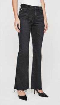 AG Jeans Farrah Bootcut Raw Hem Pants in 4 years discord - women's pants