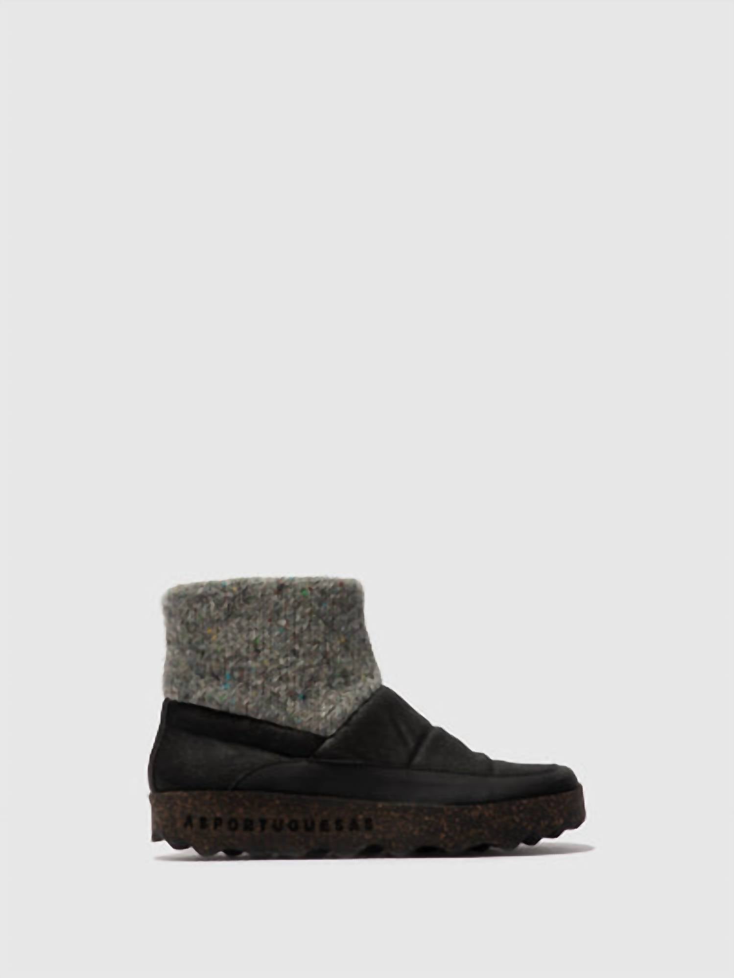 Asportuguesas - Women's Close Round Toe Boots