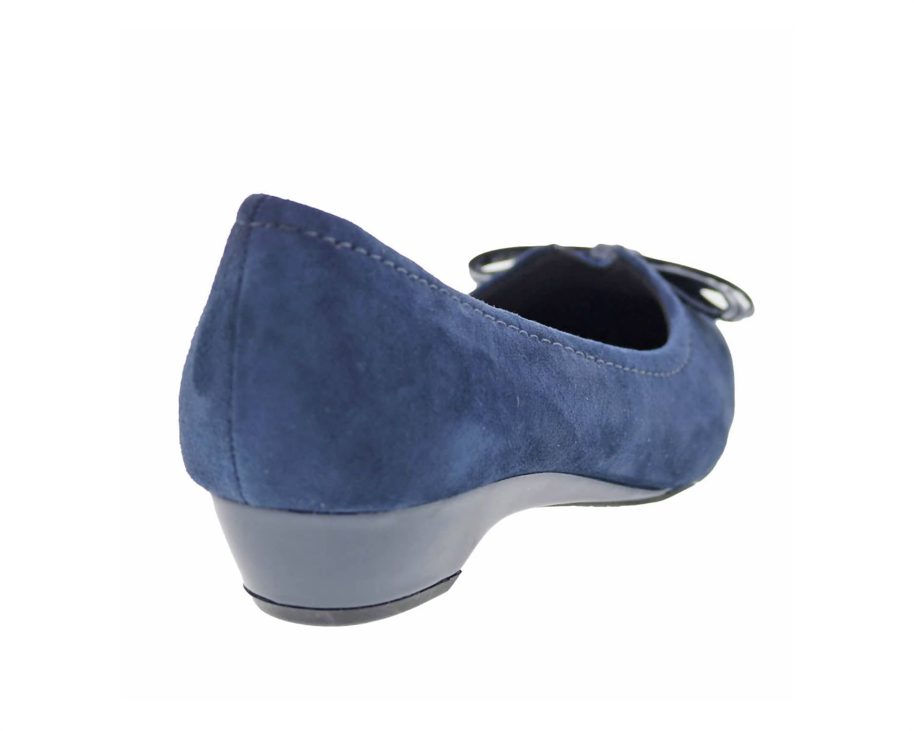 Ros Hommerson Women's Tulane Slip On Flat in navy - women's flats - alternate view