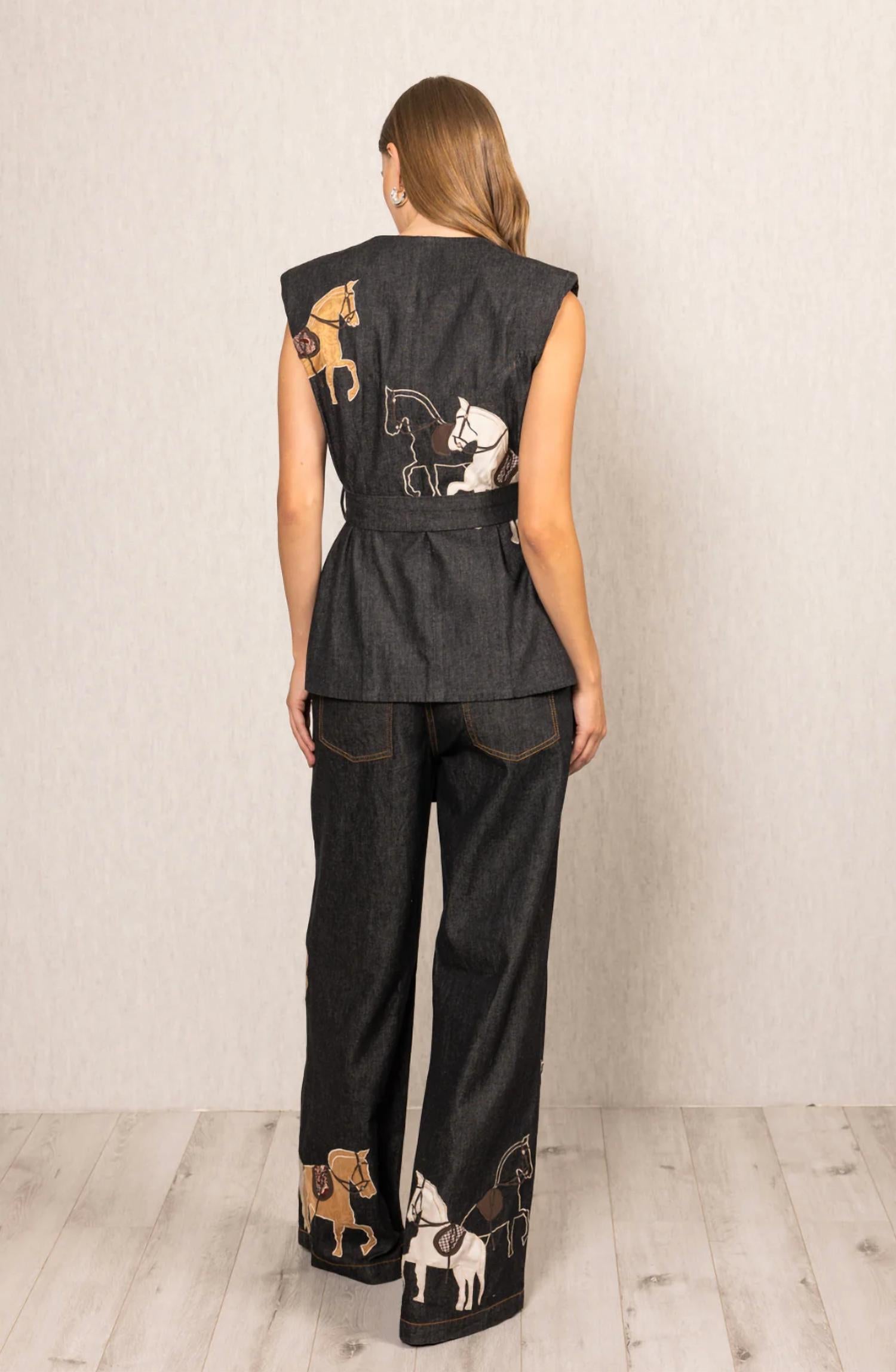 Ranna Gill - Vega Belted Waist Coat