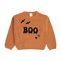 Sweet Wink - Kid's Boo Bat Halloween Sweater