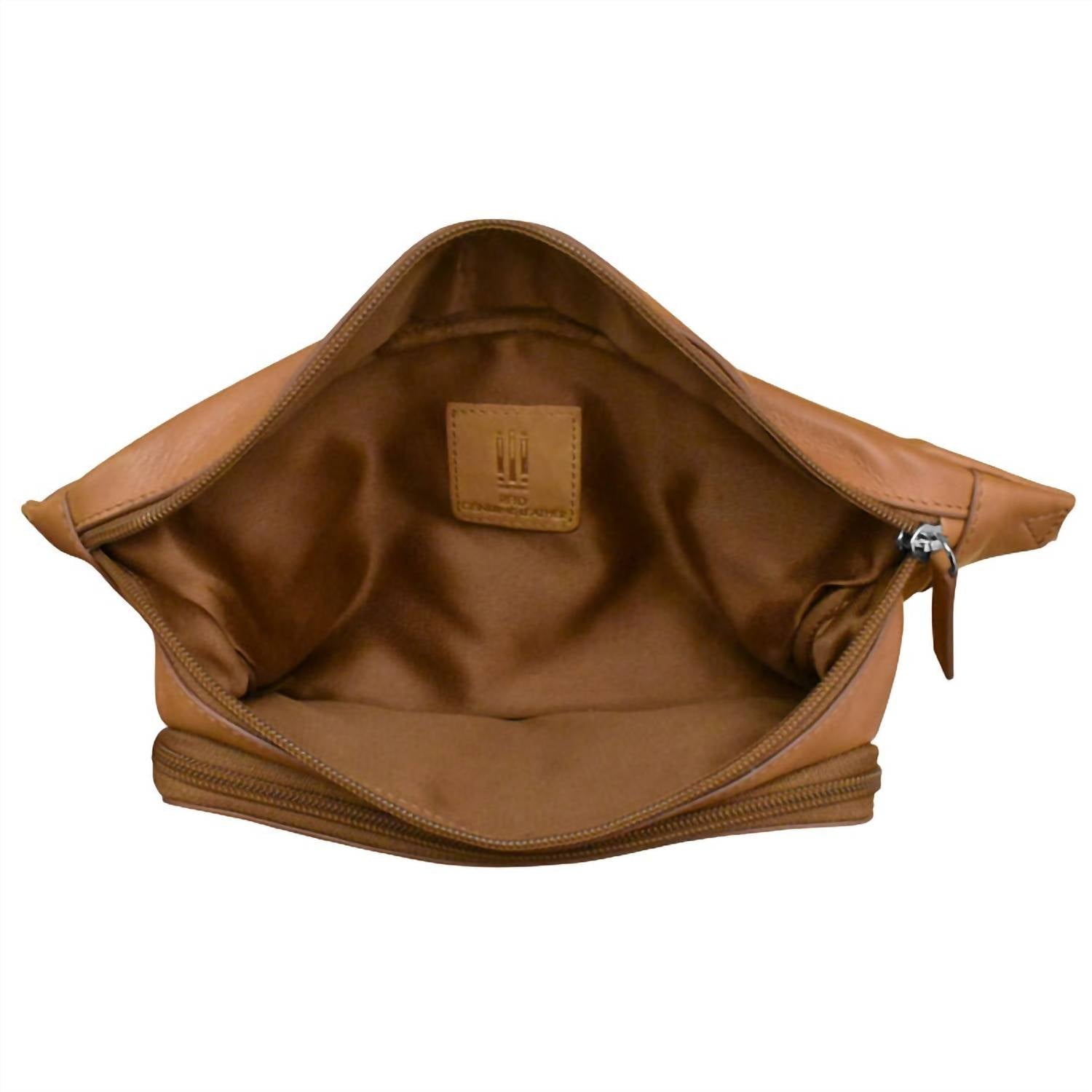 ILI New York Women's Belt Bag Organizer in antique saddle - women's bag - alternate view
