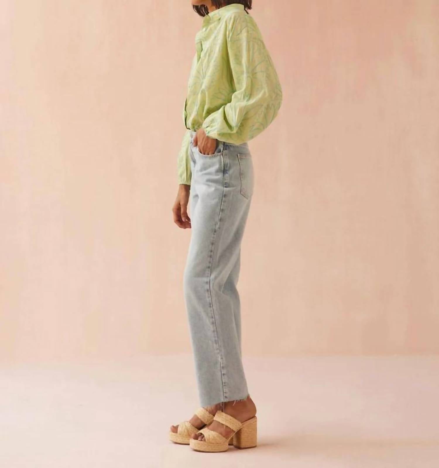 Omika - Nero Button Down Blouse