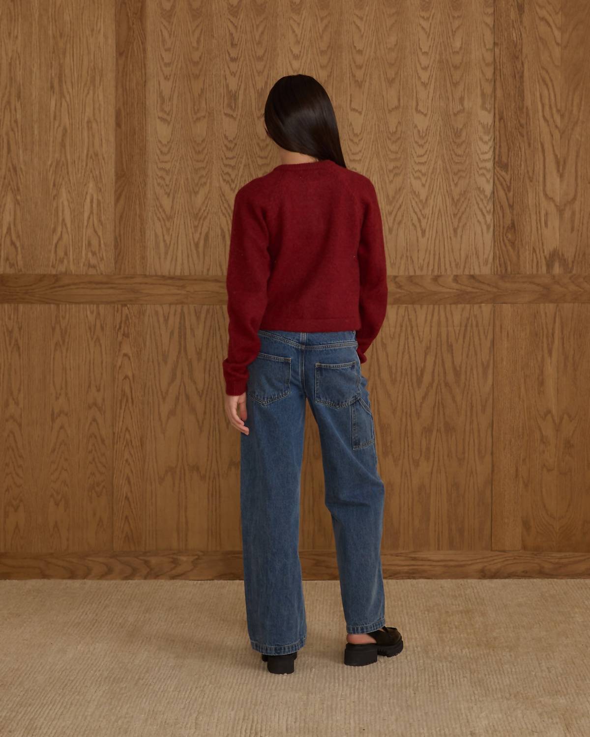 Rylee + Cru - Tween Fuzzy Cardigan