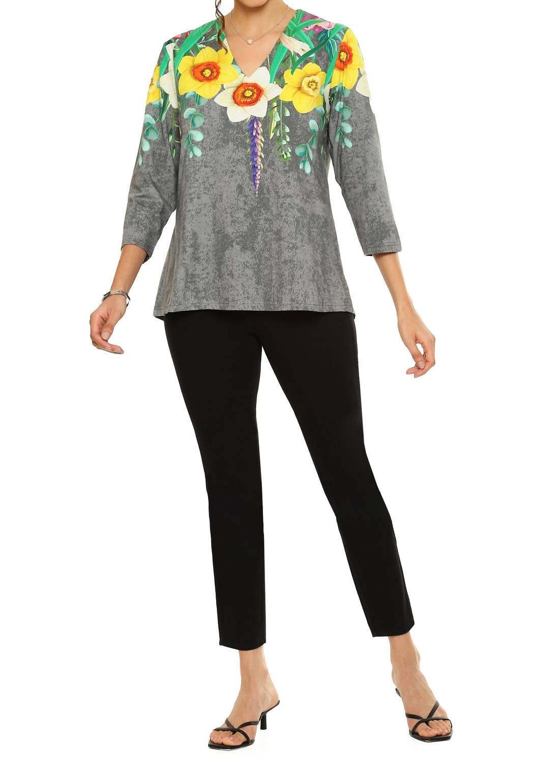Parsley & Sage - Daffodil V-Neck Top