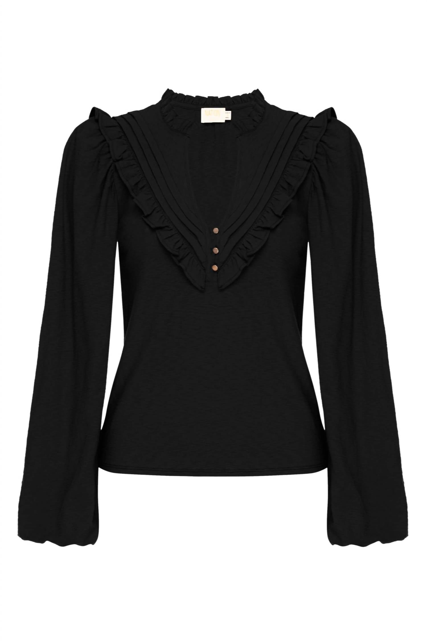 Nation Ltd - Quintana Yoked Top