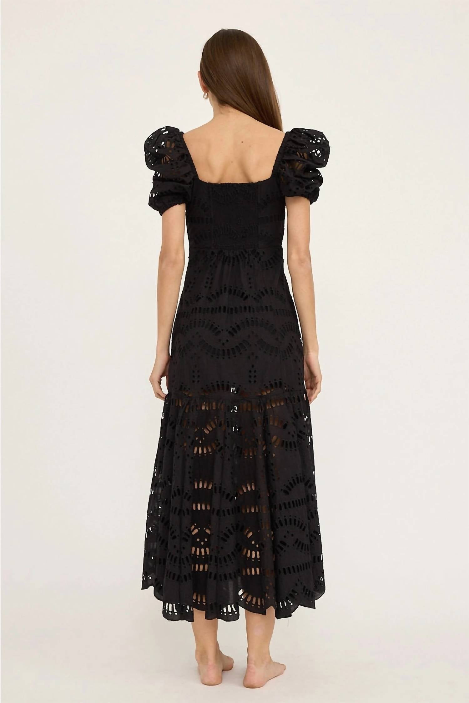 Raisonnel - Eyelet Midi Dress