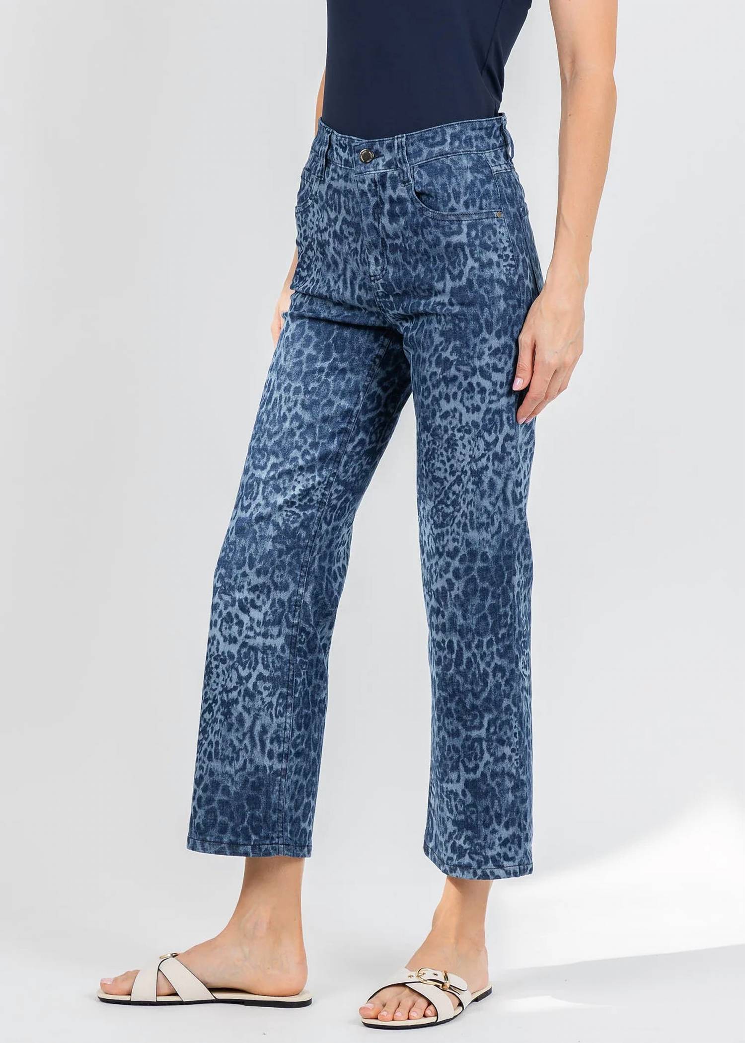 Wonderjeans - Relaxed Straight Ankle Jean - 26"