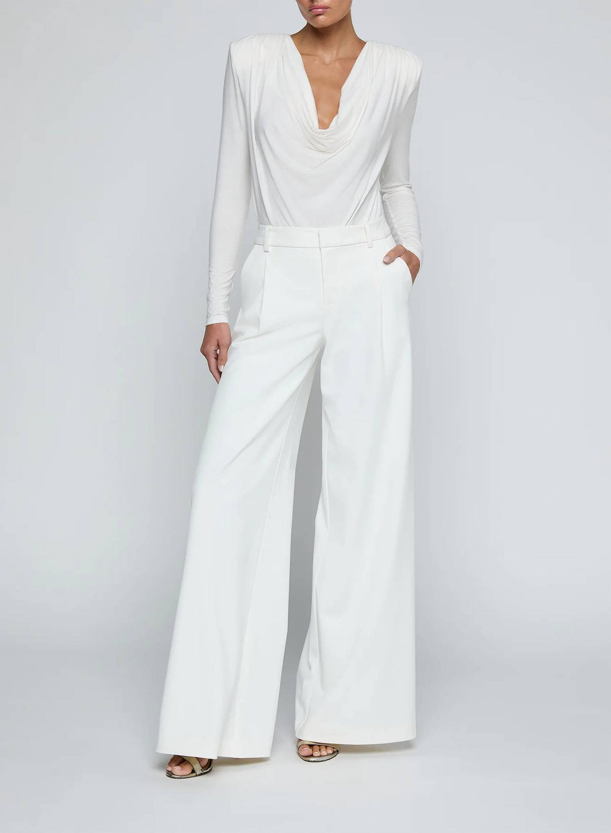 L'Agence - Allanah Mid Rise Trousers