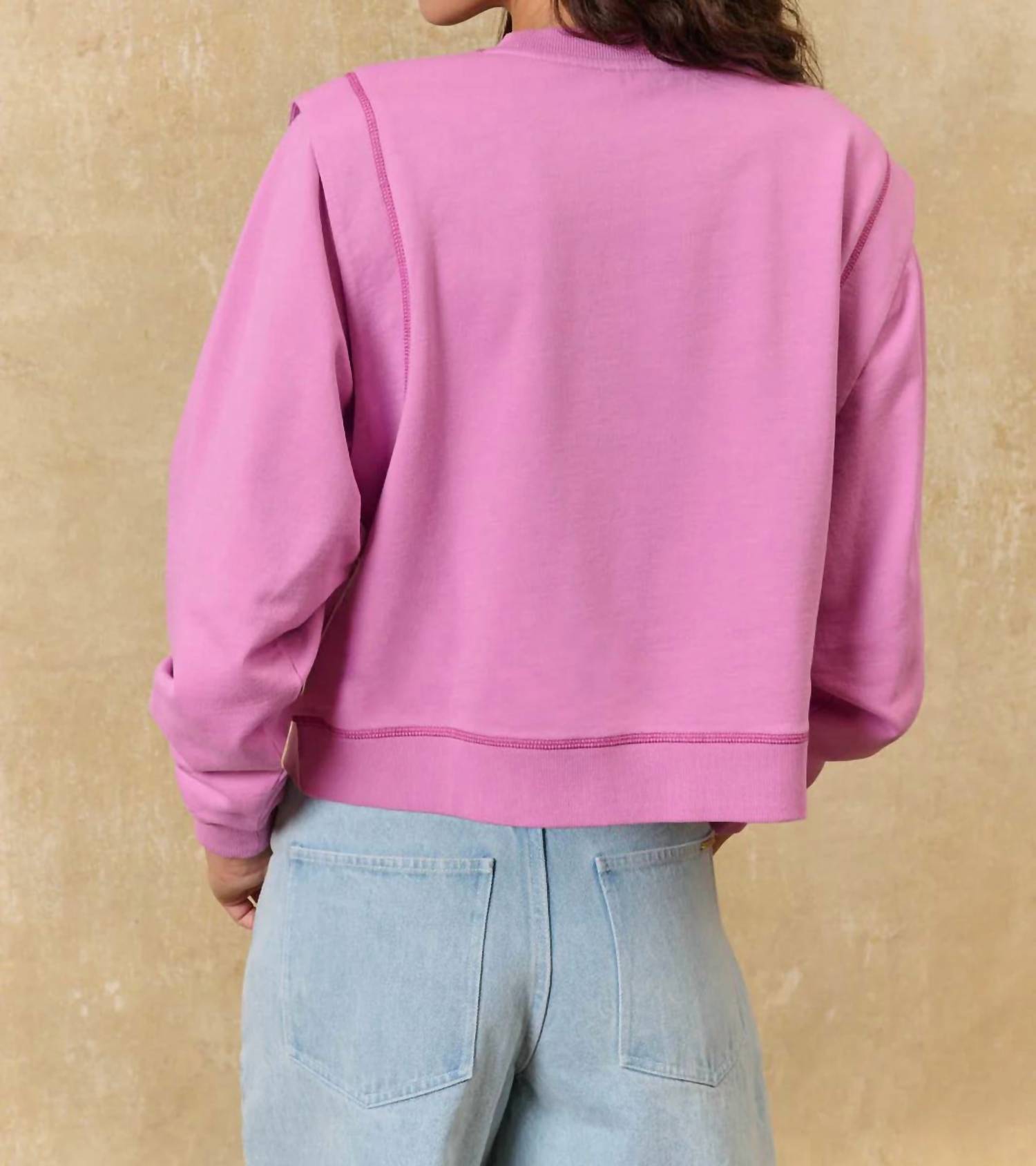 Louise Misha - Ostrea Embroidered Sweatshirt