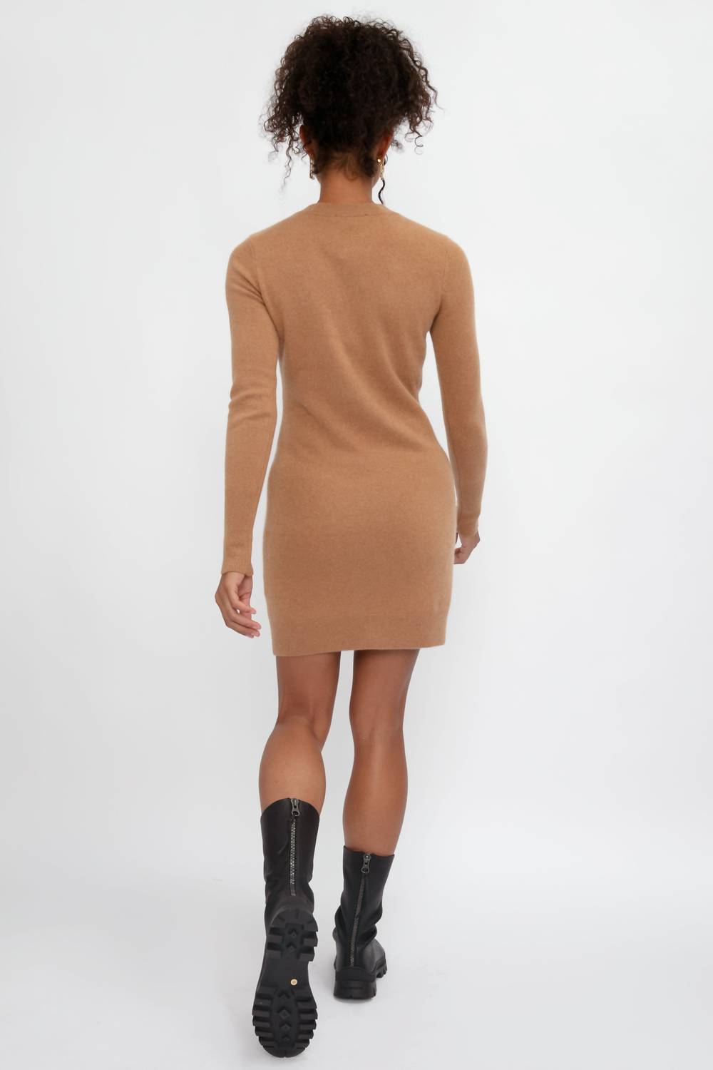 Frame - Cashmere Cut Out Sweater Dress