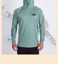 Salty Crew - Alpha Flag Pinnacle & Mask Hooded Shirt