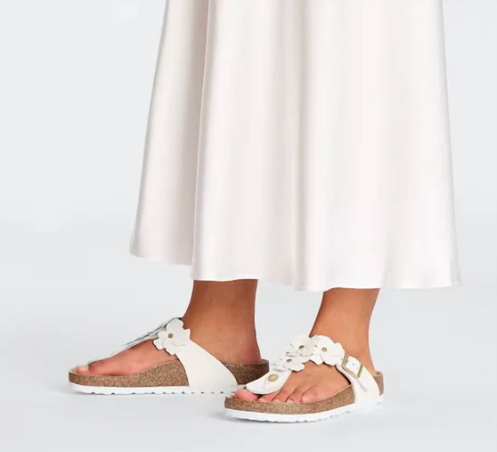 Birkenstock - Women's Gizeh Flower Sandals