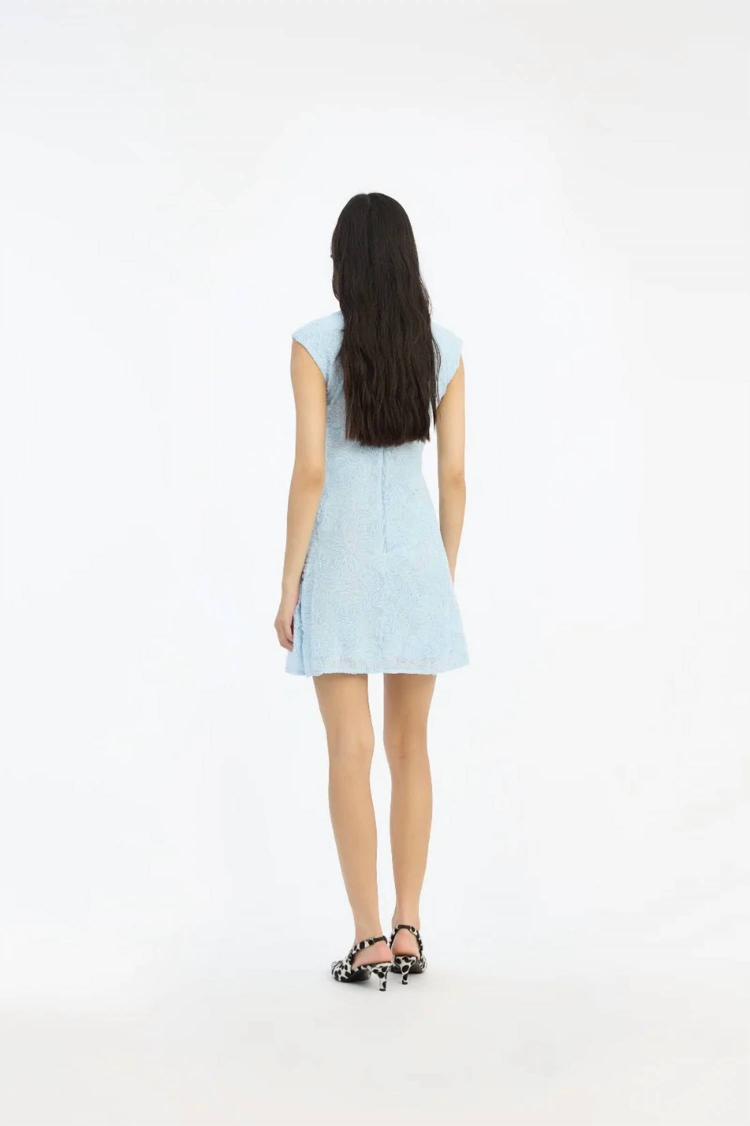 Rotate - MESH MINI DRESS