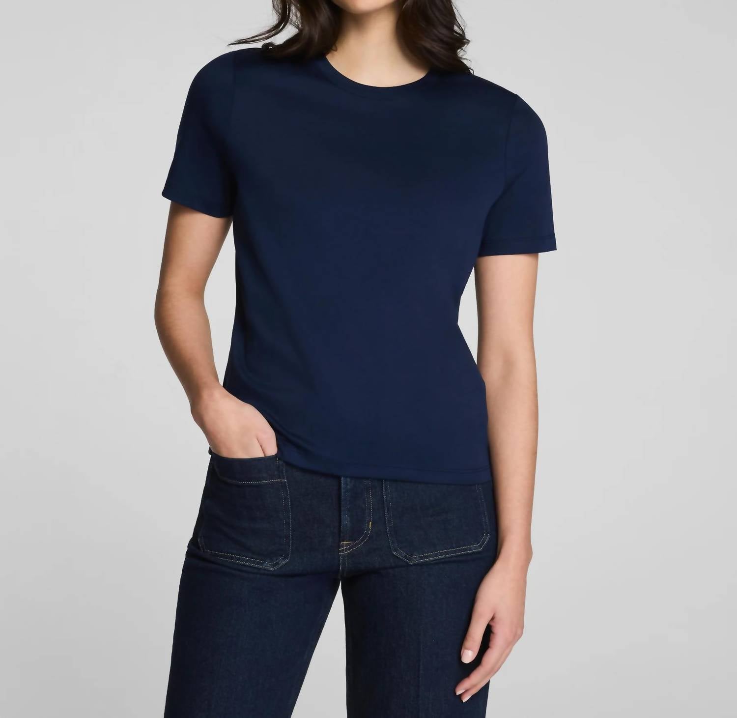 Spanx - Cool Cotton Crewneck Tee