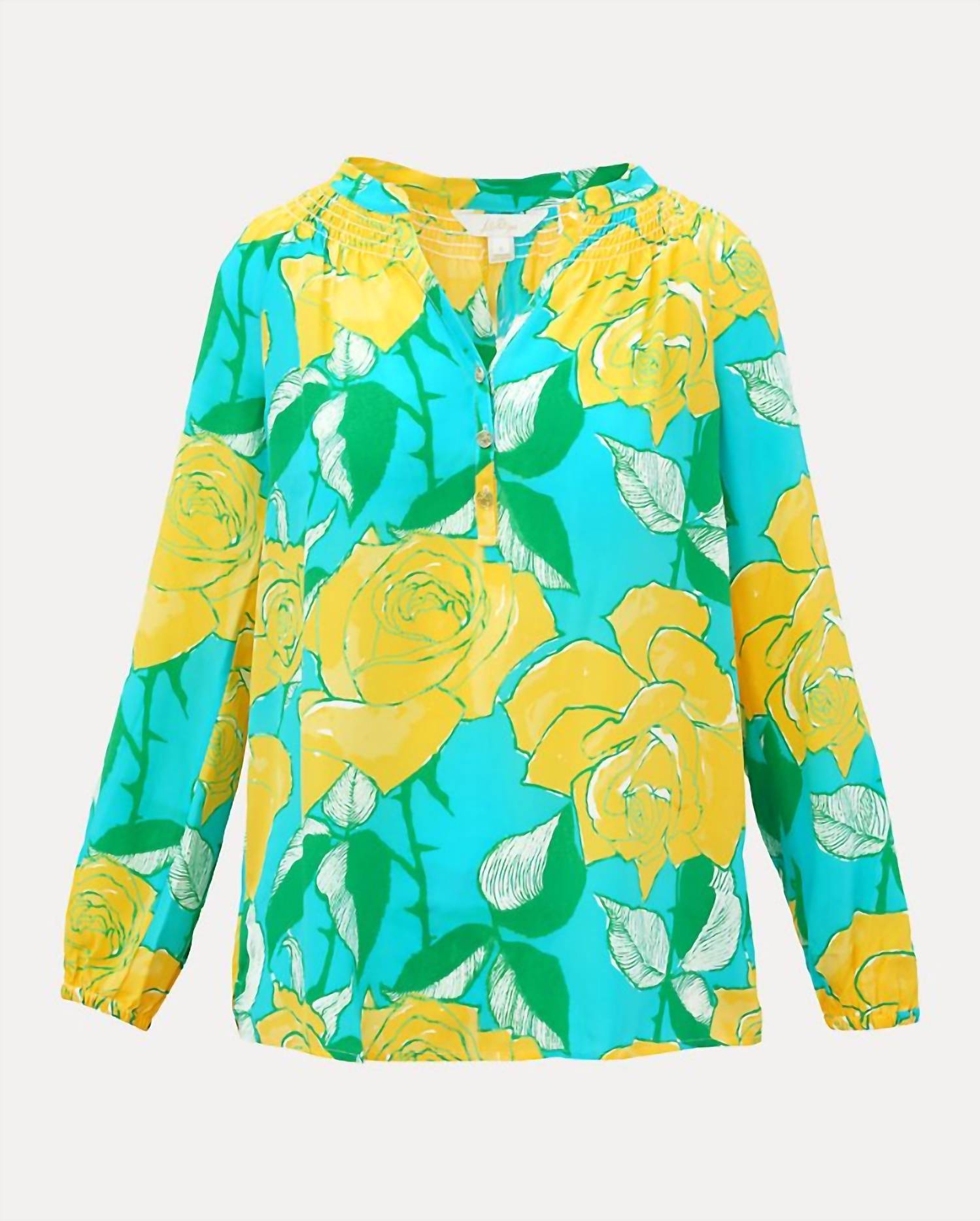 Lilly Pulitzer - Elsa Button Front Top