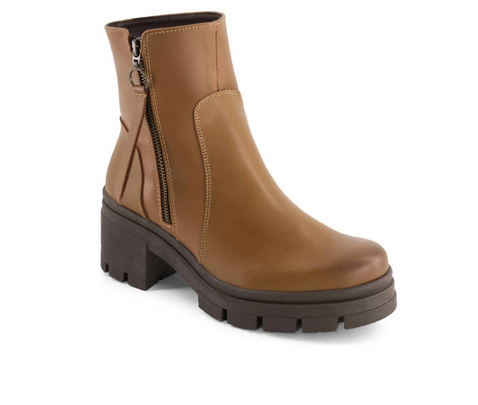 Andrea - Women's Leather Booties