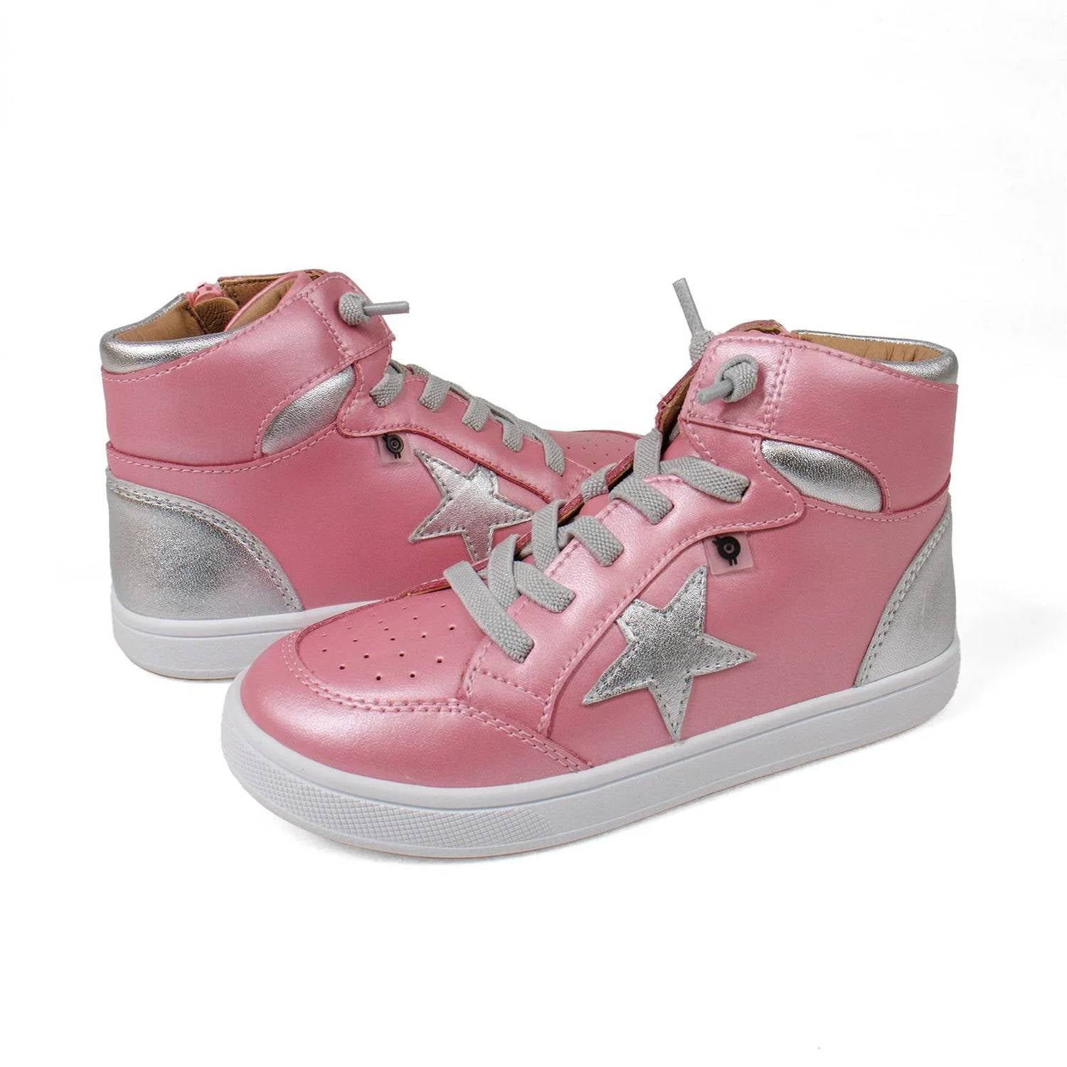 Oldsoles - Toddler's Starling High Top Leather Sneaker