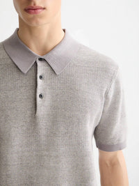 Scotch & Soda - Knitted Tonal Striped Regular Polo